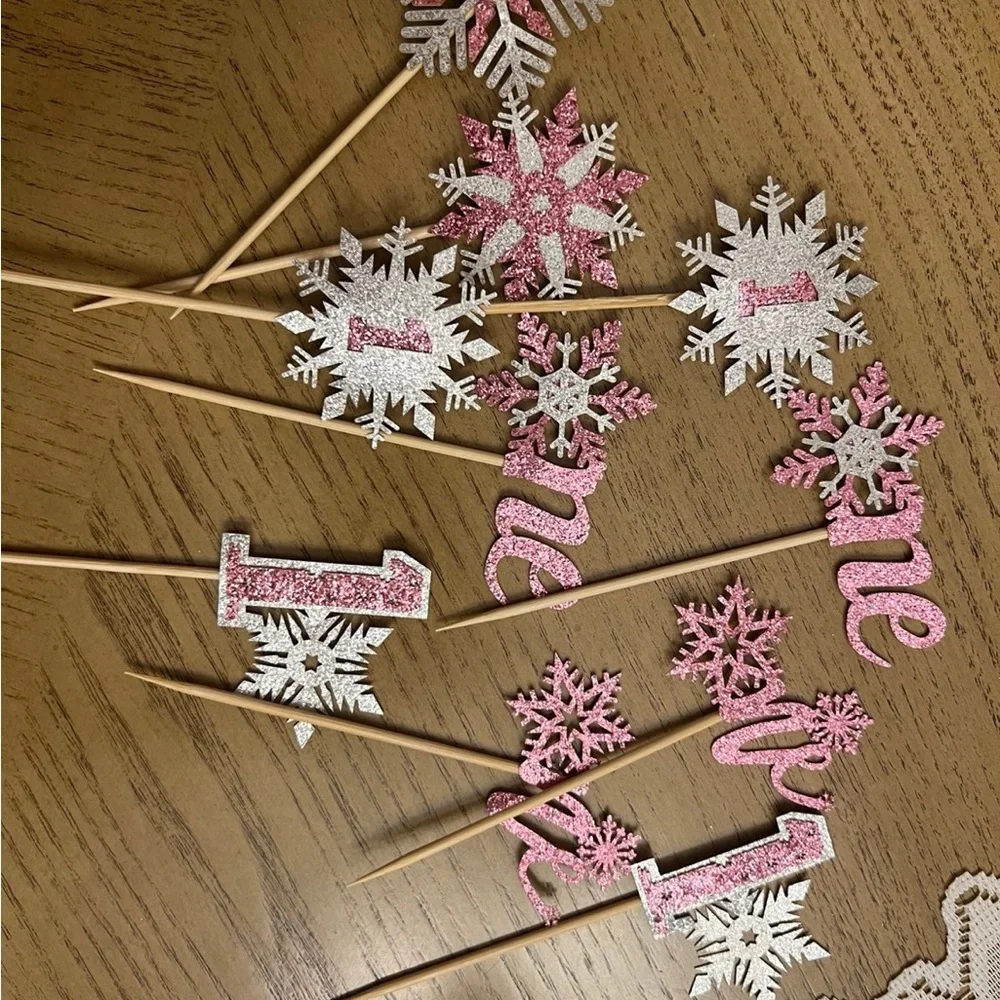 Winter onederland birthday party lot